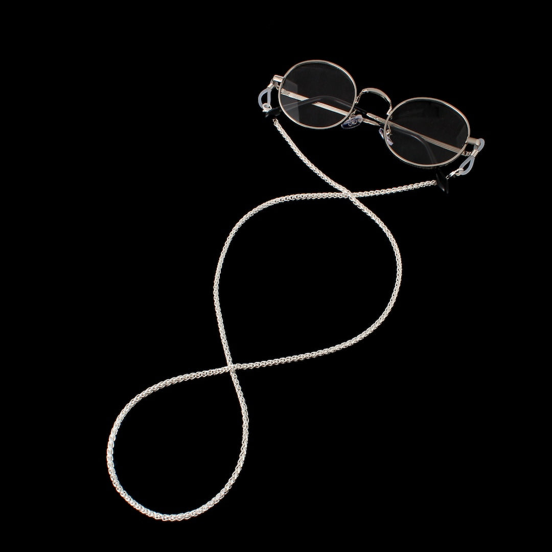 JLC 3mm 925 Silver Chopin Glasses Chain