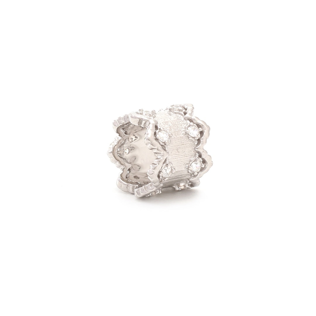 JLC 925 Silver French Lace Pendant Silver