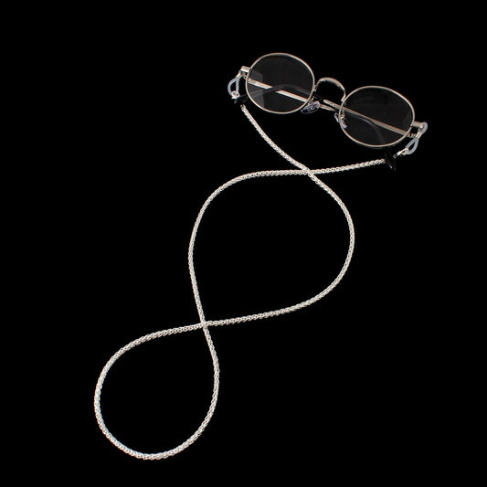 JLC 3mm 925 Silver Chopin Glasses Chain