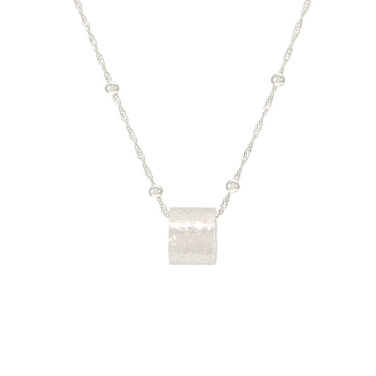 JLC 925 Silver Crushed Ice Pendant