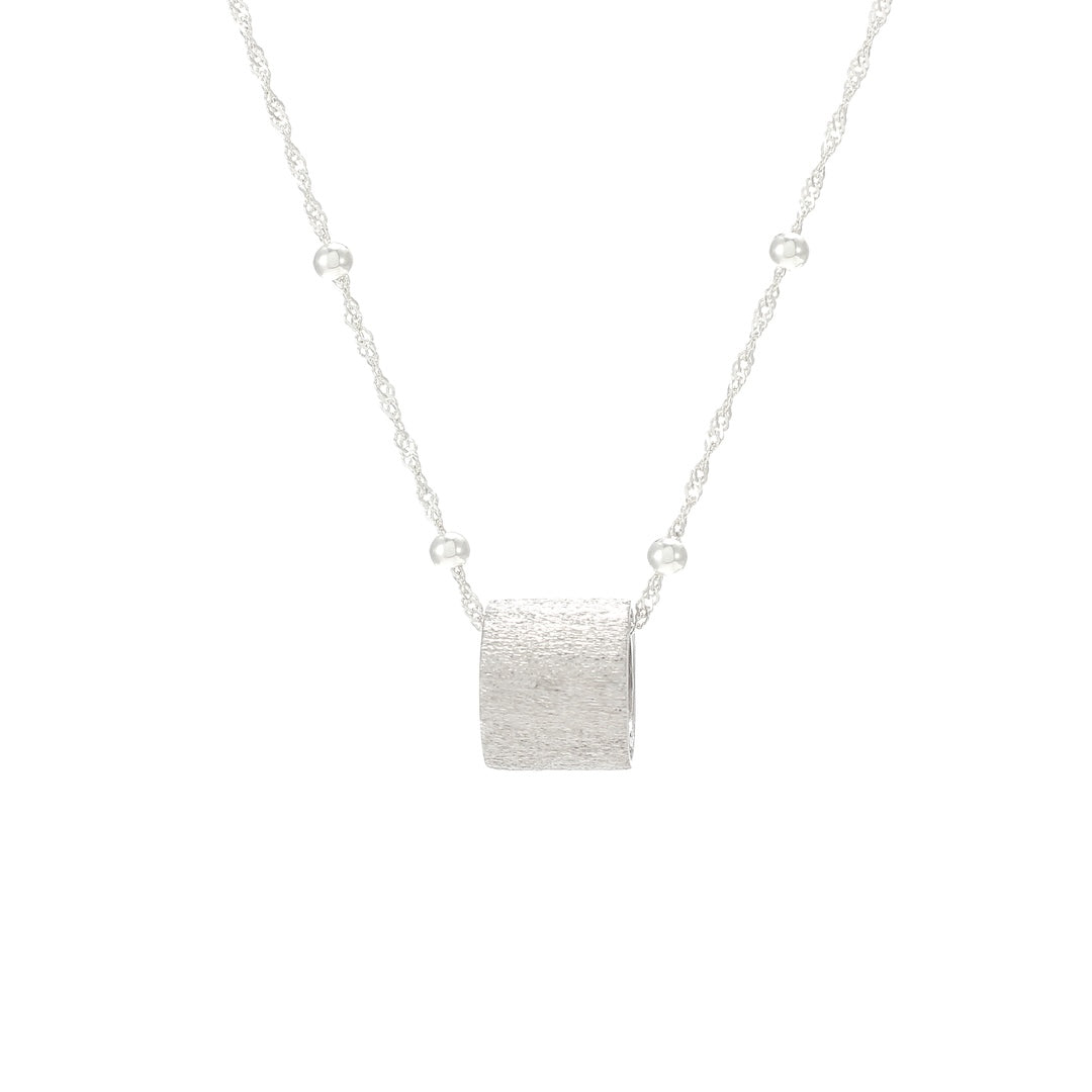 JLC 925 Silver Brushed Finish Pendant