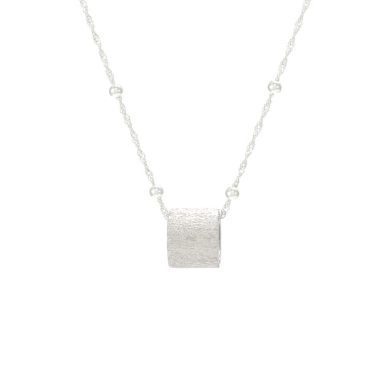 JLC 925 Silver Brushed Finish Pendant