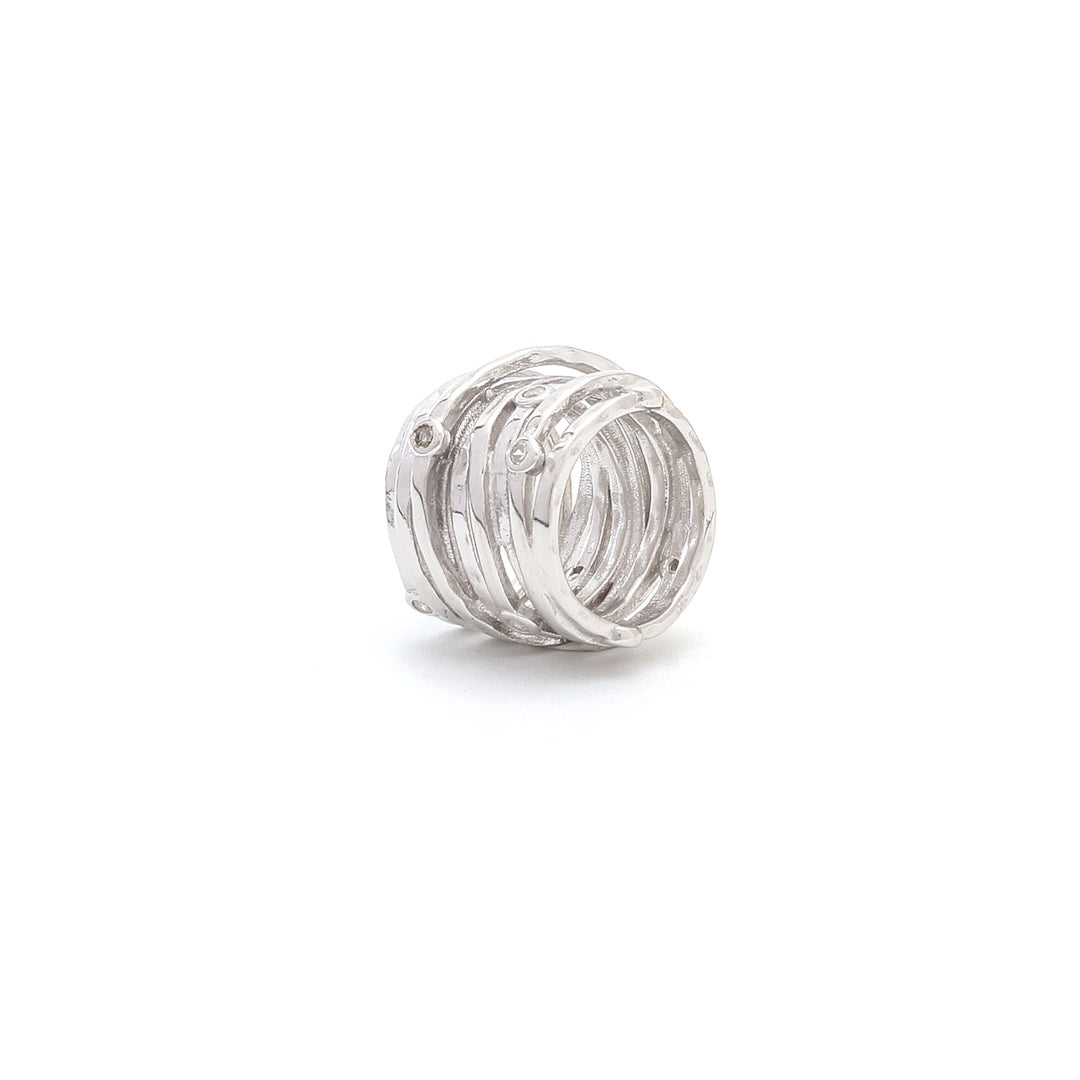 JLC 925 Silver Multiple Line Pendant